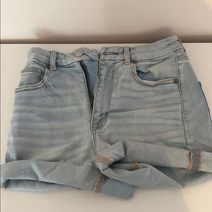 High waisted shorts